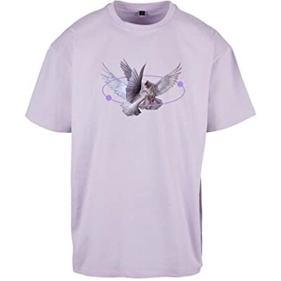 Tee Vive La Liberte Oversize T-shirt för herr, Lilac, L Tee Vive La Liberte Oversize T-shirt för herr, Lilac, L