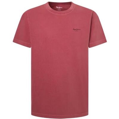 Pepe Jeans herr Jacko lång, t-shirt, röd, L, Röd (rubinröd), L Pepe Jeans herr Jacko lång, t-shirt, röd, L, Röd (rubinröd), L