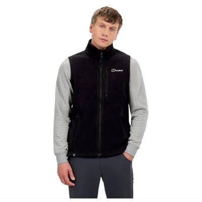 Berghaus mäns interaktiv prisma polartec fleeceväst, svart, S Berghaus mäns interaktiv prisma polartec fleeceväst, svart, S