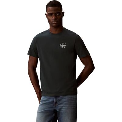 Calvin Herr Ss 30S Classic Micro Monologo Te LV04RF279G T-shirts, Multi, M Calvin Herr Ss 30S Classic Micro Monologo Te LV04RF279G T-shirts, Multi, M