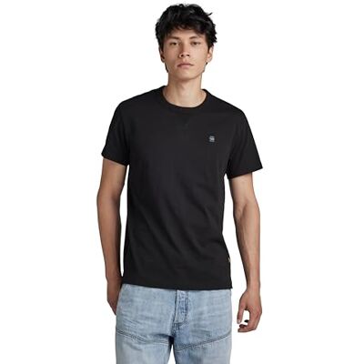 G-STAR RAW G-STAR Nifous t-shirts för män, Svart (Dk Black D24449-336-6484), XL G-STAR RAW G-STAR Nifous t-shirts för män, Svart (Dk Black D24449-336-6484), XL