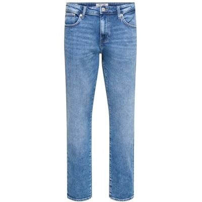 Only & Sons Endast & SONS ONSWEFT REG. ONE MBD 5094 TAI DNM, Mellanblå denim, 28W / 32L Only & Sons Endast & SONS ONSWEFT REG. ONE MBD 5094 TAI DNM, Mellanblå denim, 28W / 32L