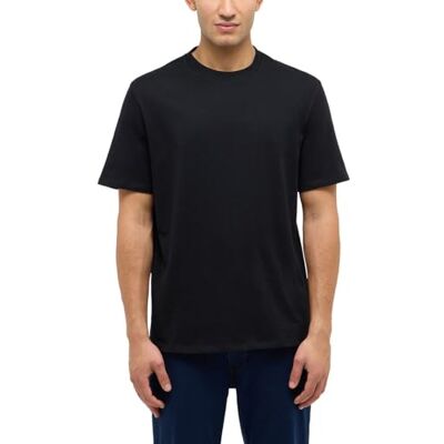 MUSTANG Style Austin T-shirt, svart 4142, M herr MUSTANG Style Austin T-shirt, svart 4142, M herr