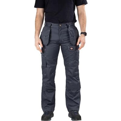 Dickies Byxor för män, Redhawk Pro-byxor, normal passform, Grå, 32W x 30L Dickies Byxor för män, Redhawk Pro-byxor, normal passform, Grå, 32W x 30L