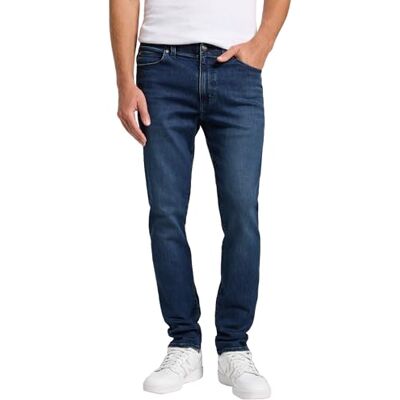 Lee Herrjeans skinny fit Xm, skinny fit, skinny ben, smaragd sjö, 36W x 32L Lee Herrjeans skinny fit Xm, skinny fit, skinny ben, smaragd sjö, 36W x 32L