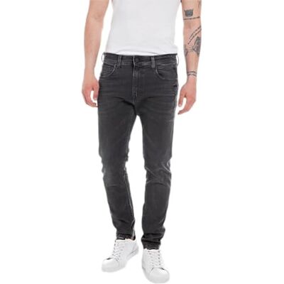 Replay herr johnfrus jeans, 097 Mörk grå, 32W x 34L Replay herr johnfrus jeans, 097 Mörk grå, 32W x 34L