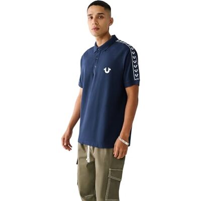 True Religion Polo, herr, blå, XL, Klänning blå, XL True Religion Polo, herr, blå, XL, Klänning blå, XL