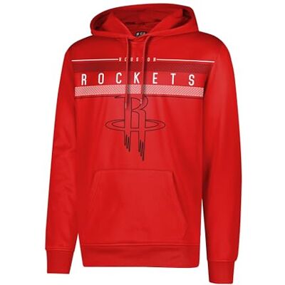 Ultra Game Unk NBA Män Midtown huvtröja herr NBA Poly Fleece huvtröja Röd L Ultra Game Unk NBA Män Midtown huvtröja herr NBA Poly Fleece huvtröja Röd L