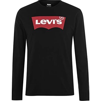 Levi's Long-Sleeve Standard Graphic Tee T-Shirt herr, Stonewashed Black, S Levi's Long-Sleeve Standard Graphic Tee T-Shirt herr, Stonewashed Black, S