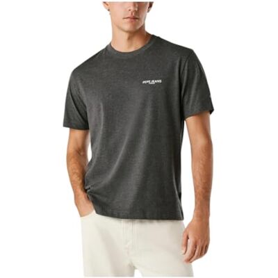 Pepe Jeans herr Terry T-Shirt, grå (Mörkgrå Marl), XL, Grå (Mörkgrå Marl), XL Pepe Jeans herr Terry T-Shirt, grå (Mörkgrå Marl), XL, Grå (Mörkgrå Marl), XL