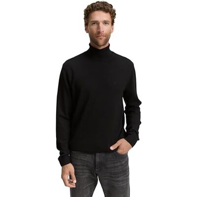 TOM TAILOR herrtröja, 29999 Svart, M TOM TAILOR herrtröja, 29999 Svart, M