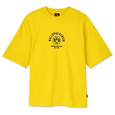 Dortmund BVB T-shirt bollspelsklubb, gult te, storlek L, basskjorta, S-3XL Dortmund BVB T-shirt bollspelsklubb, gult te, storlek L, basskjorta, S-3XL