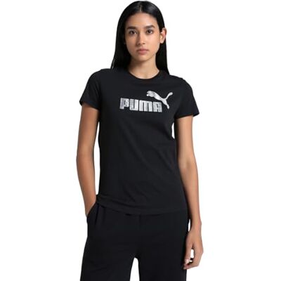 PUMA ESS Nature 2.0 Tee svart PUMA ESS Nature 2.0 Tee svart