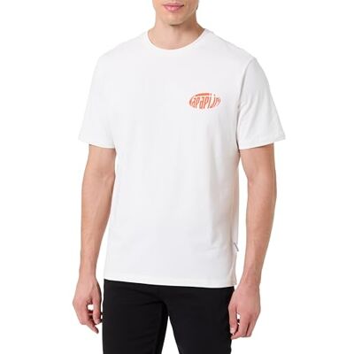 Napapijri Sine T-shirt vit, Vit, L Napapijri Sine T-shirt vit, Vit, L