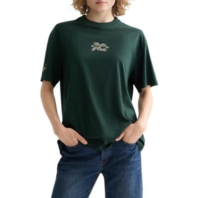 Scotch & Soda 750 Years Tvättat Konstverk T-skjorta, Scarab U367, XL Scotch & Soda 750 Years Tvättat Konstverk T-skjorta, Scarab U367, XL