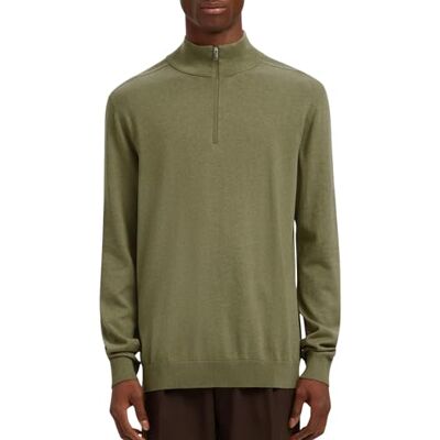 SELECTED MEN Slhberg Ls halv dragkedja Noos, Djupt ljus grön, S SELECTED MEN Slhberg Ls halv dragkedja Noos, Djupt ljus grön, S