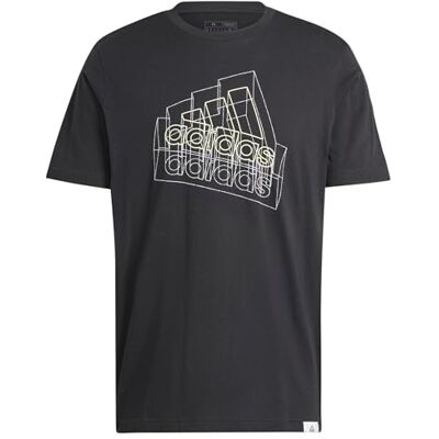 adidas För Män TECH BOS GRAPHIC TEE, BLACK, M Tall adidas För Män TECH BOS GRAPHIC TEE, BLACK, M Tall