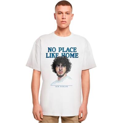 Jack Harlow no Place Like Home Tee män vit L, Vit, L Jack Harlow no Place Like Home Tee män vit L, Vit, L