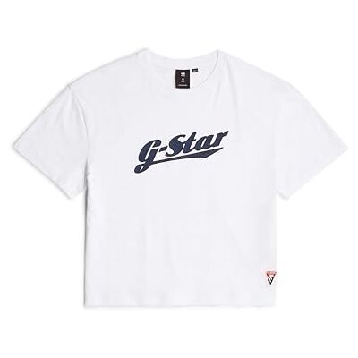 G-STAR flickor lös t-shirt, Vit (vit D25560-01-110), 8 år G-STAR flickor lös t-shirt, Vit (vit D25560-01-110), 8 år