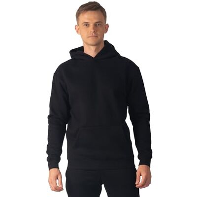 Carlheim Men's Hoodie Hudson Lounge, Black, XX-Large Carlheim Men's Hoodie Hudson Lounge, Black, XX-Large