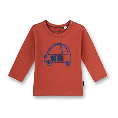 Sanetta Långärmad t-shirt för pojkar, Tabacco, 92 cm Sanetta Långärmad t-shirt för pojkar, Tabacco, 92 cm