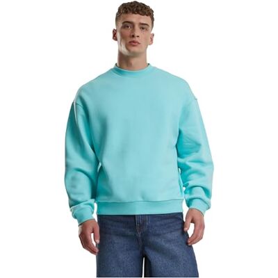 Urban Classics herr Tb6751-fluffig rund hals t-shirt, berylblå, X-Small, Beryll blå, XS Urban Classics herr Tb6751-fluffig rund hals t-shirt, berylblå, X-Small, Beryll blå, XS