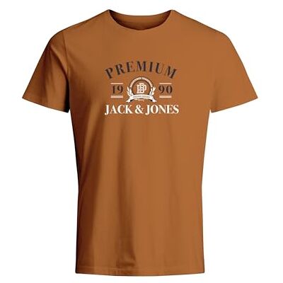 JACK & JONES JPRBLUCAMERON SS Tee Crew Neck FST, Ryes Fields of Rye, XS JACK & JONES JPRBLUCAMERON SS Tee Crew Neck FST, Ryes Fields of Rye, XS