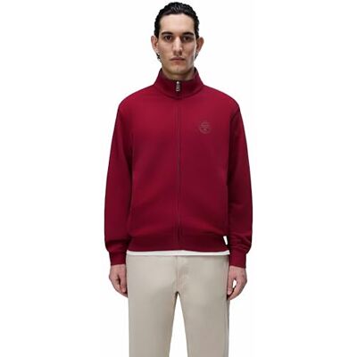 Napapijri Bendil röd dragkedja sweatshirt, Tibetansk röd r1e, S Napapijri Bendil röd dragkedja sweatshirt, Tibetansk röd r1e, S