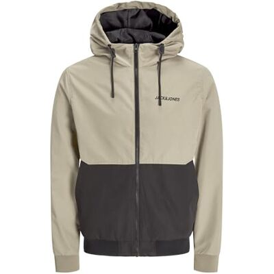 JACK & JONES JACK&JONES Herr JJERUSH Hood Bomber NOOS kort jacka, Coriander/detalj: Svart/vit blockering, XS, Coriander/detalj: svart/vit blockering, XS JACK & JONES JACK&JONES Herr JJERUSH Hood Bomber NOOS kort jacka, Coriander/detalj: Svart/vit blockering, XS, Coriander/detalj: svart/vit blockering, XS