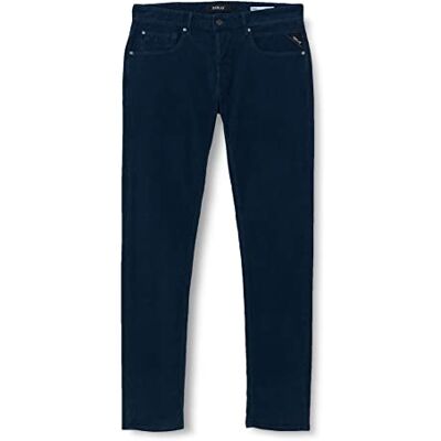 Replay Willbi jeans för män, 085 Blå, 38W x 32L Replay Willbi jeans för män, 085 Blå, 38W x 32L