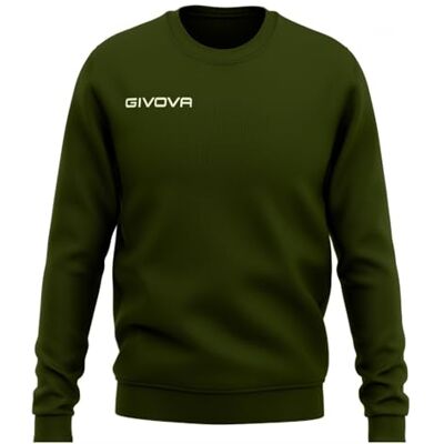 Givova Unisex tröja G/hatt en tröja Grön militär 3XS Givova Unisex tröja G/hatt en tröja Grön militär 3XS