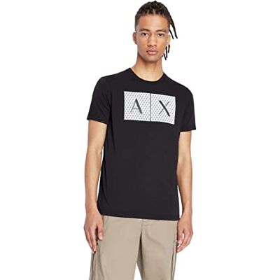 Giorgio Armani T-shirt för män, Svart, M Giorgio Armani T-shirt för män, Svart, M