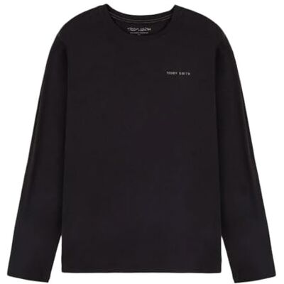 Teddy Smith T-shirt herr, svart, XL Teddy Smith T-shirt herr, svart, XL