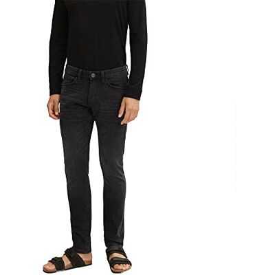 TOM TAILOR Herr Troy Slim Jeans 1032767, 10273 Dark Stone Black Black Denim, 29W / 32L TOM TAILOR Herr Troy Slim Jeans 1032767, 10273 Dark Stone Black Black Denim, 29W / 32L