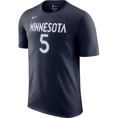 NIKE Minnesota Timberwolves NBA-t-shirt för män, College Navy/Edwards Anthon5, DR6387-425, XL NIKE Minnesota Timberwolves NBA-t-shirt för män, College Navy/Edwards Anthon5, DR6387-425, XL