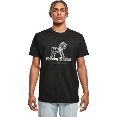 herr Nobody Knows Tee, svart, XL herr Nobody Knows Tee, svart, XL