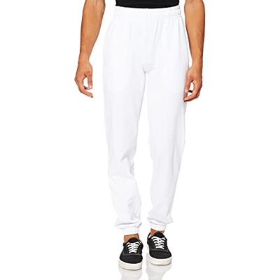 Build Your Brand herr joggingbyxor, basic sweatpants, sportbyxor för män finns i många färger, storlekar XS – 7XL, Vit, M Build Your Brand herr joggingbyxor, basic sweatpants, sportbyxor för män finns i många färger, storlekar XS – 7XL, Vit, M