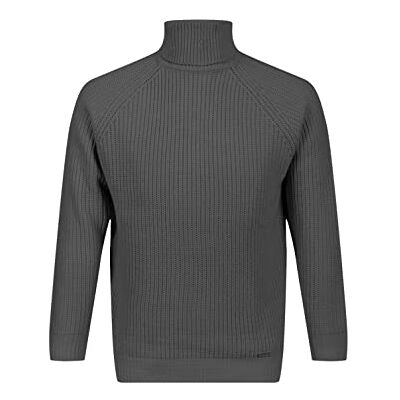 19V69 ITALIA Matt mörkgrå tröja för män (förpackning med 4), Grå, L 19V69 ITALIA Matt mörkgrå tröja för män (förpackning med 4), Grå, L