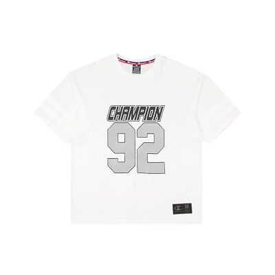 Champion Legacy Modern Sport (220367) Stretch Jersey T-Shape SS Crewneck T-shirt, vit (Wht), L Modern Sport Herr FW24, Vit (Wht), L Champion Legacy Modern Sport (220367) Stretch Jersey T-Shape SS Crewneck T-shirt, vit (Wht), L Modern Sport Herr FW24, Vit (Wht), L
