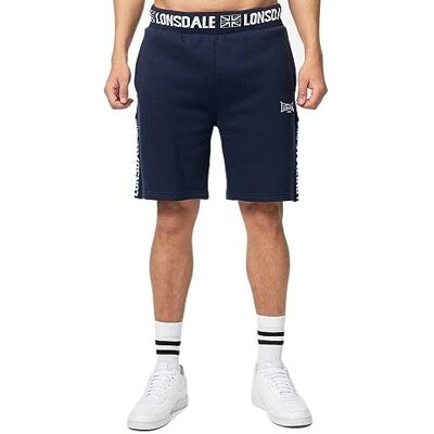 Lonsdale Herrshorts normal passform brun marin/vit S, 117477 Lonsdale Herrshorts normal passform brun marin/vit S, 117477