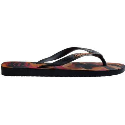 Havaianas Top Camu, tåavskiljare män, Ny grafit, 35/36 EU Havaianas Top Camu, tåavskiljare män, Ny grafit, 35/36 EU