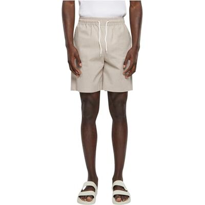 Urban Classics Herrshorts Basic Seersucker Shorts Cloud L, Moln, L Urban Classics Herrshorts Basic Seersucker Shorts Cloud L, Moln, L