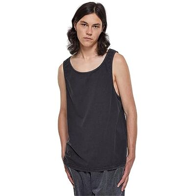 Urban Classics Heavy Oversized Acid Wash tank män tank topp svart bas, streetwear, svart, S Urban Classics Heavy Oversized Acid Wash tank män tank topp svart bas, streetwear, svart, S