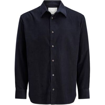 JACK & JONES Jprccascot Corduroy L/S skjorta, natthimmel, XL JACK & JONES Jprccascot Corduroy L/S skjorta, natthimmel, XL