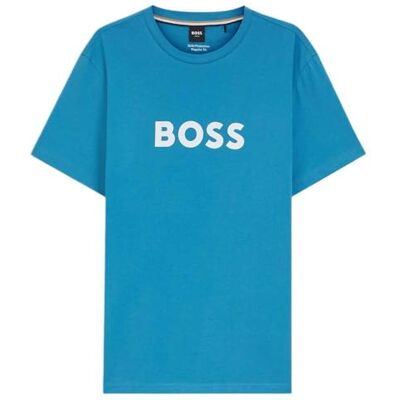 Boss Herr Beach_T_Shirt, Turkos/Aqua 445, XS Boss Herr Beach_T_Shirt, Turkos/Aqua 445, XS