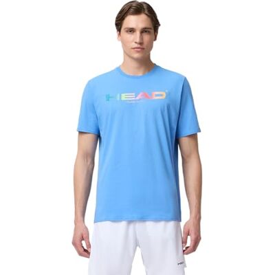 HEAD Rainbow T-Shirt herr, Airforce Blue HEAD Rainbow T-Shirt herr, Airforce Blue