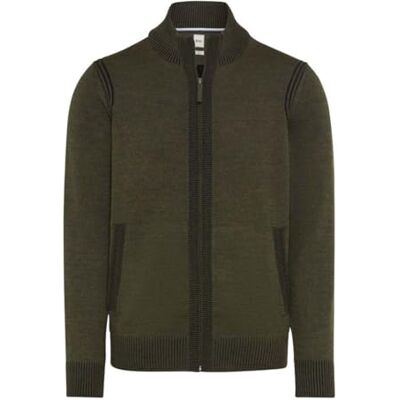 Brax Herr Feel Good Sportig kofta, 30 djup djungel, XS Brax Herr Feel Good Sportig kofta, 30 djup djungel, XS