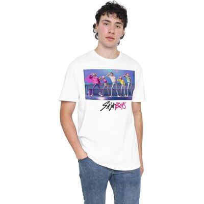 KPop Demon Hunters Kpop Demon jägare unisex kpop demonjägare saja pojkar soda popdans unisex t-shirt, vit t-shirt, Vitt, 3XL KPop Demon Hunters Kpop Demon jägare unisex kpop demonjägare saja pojkar soda popdans unisex t-shirt, vit t-shirt, Vitt, 3XL