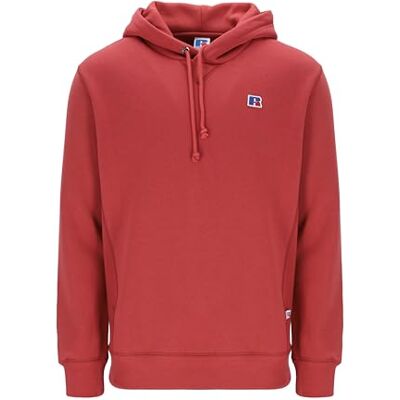 Russell Athletic E36122-TS-448 Dra över Hoody Herr Huvtröja Seal Brown M Russell Athletic E36122-TS-448 Dra över Hoody Herr Huvtröja Seal Brown M