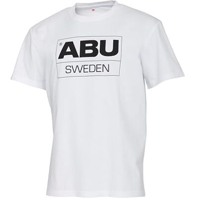 Abu Garcia Classic Legacy Sweden kortärmad t-shirt – 100% bomullsfisketröja för sportfiskare, perfekt för havsfiske, båtfiske, sötvattens- och strandfiske, flugfiske, hållbar och bekväm M Abu Garcia Classic Legacy Sweden kortärmad t-shirt – 100% bomullsfisketröja för sportfiskare, perfekt för havsfiske, båtfiske, sötvattens- och strandfiske, flugfiske, hållbar och bekväm M